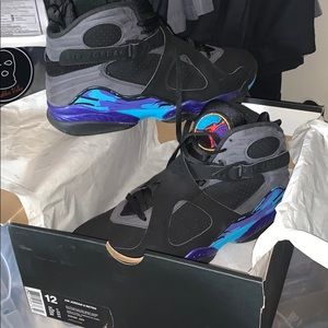 Jordan Retro Aqua 8 size 12